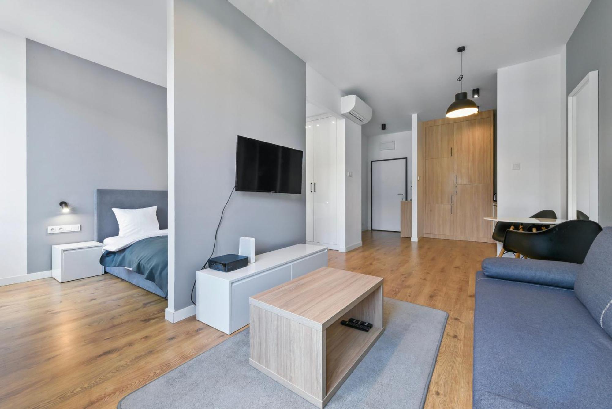 Rentplanet - Apartament Slawinska Varsovia Exterior foto